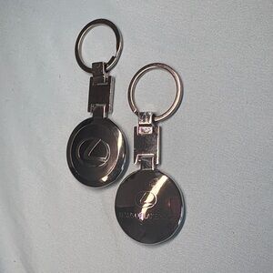Lexus Silver Keychain Set